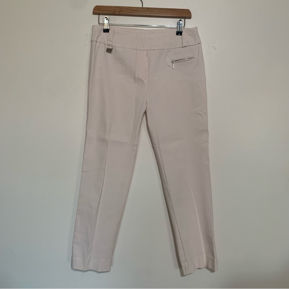 Slim Ankle Pants in Light Blush